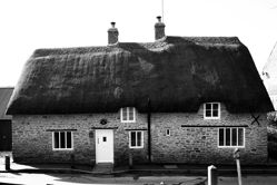 An old thatched cottage