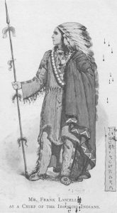 An old photo of a person