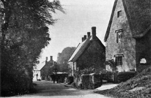 An old photo of a building