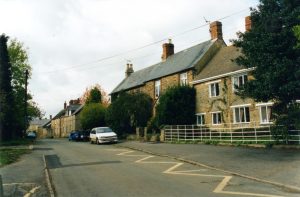 A house on the side of a road