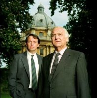Kevin Whately, John Thaw are posing for a picture