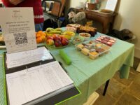 A table full of food
