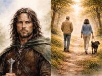 A man riding a horse